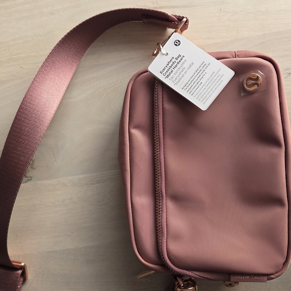 lululemon athletica Handbags - Lululemon Dusty Rose Crossbody Bag